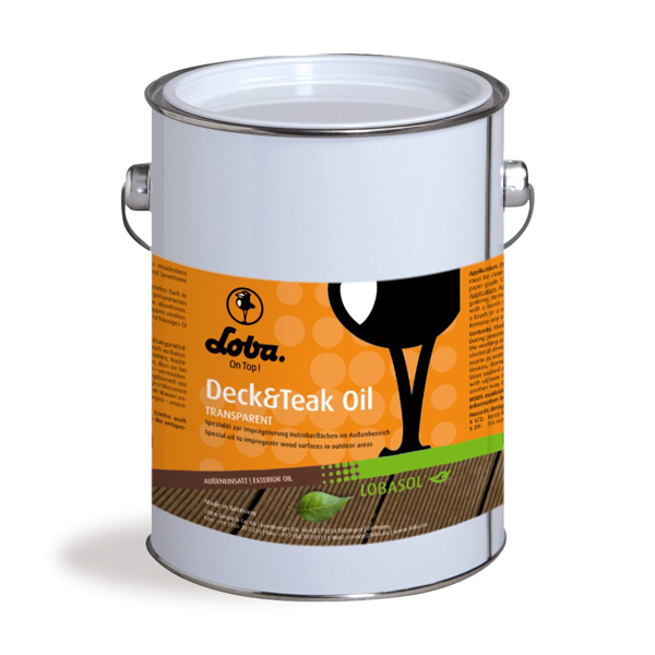 Терасне масло Loba Deck&Teak Oil Безколірне 2